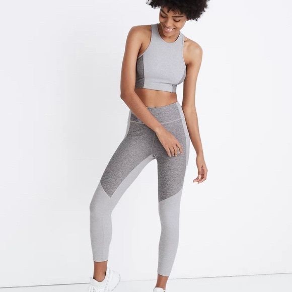 NWOT Outdoor Voices x Madewell Warmup Leggings L - Picture 1 of 5